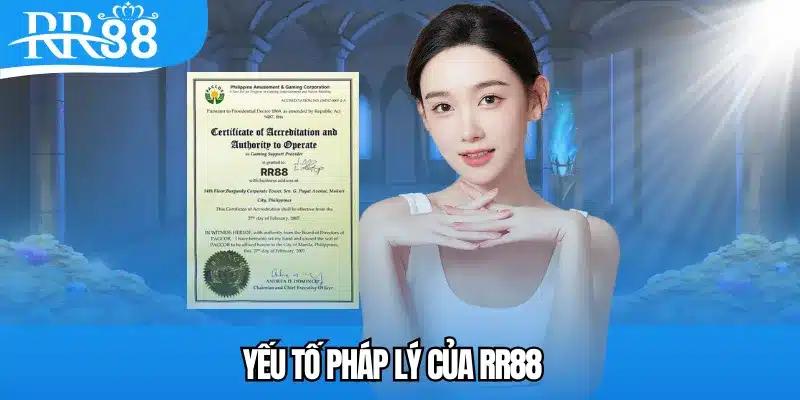 Các giấy phép hoạt động quan trọng chứng minh uy tín RR88